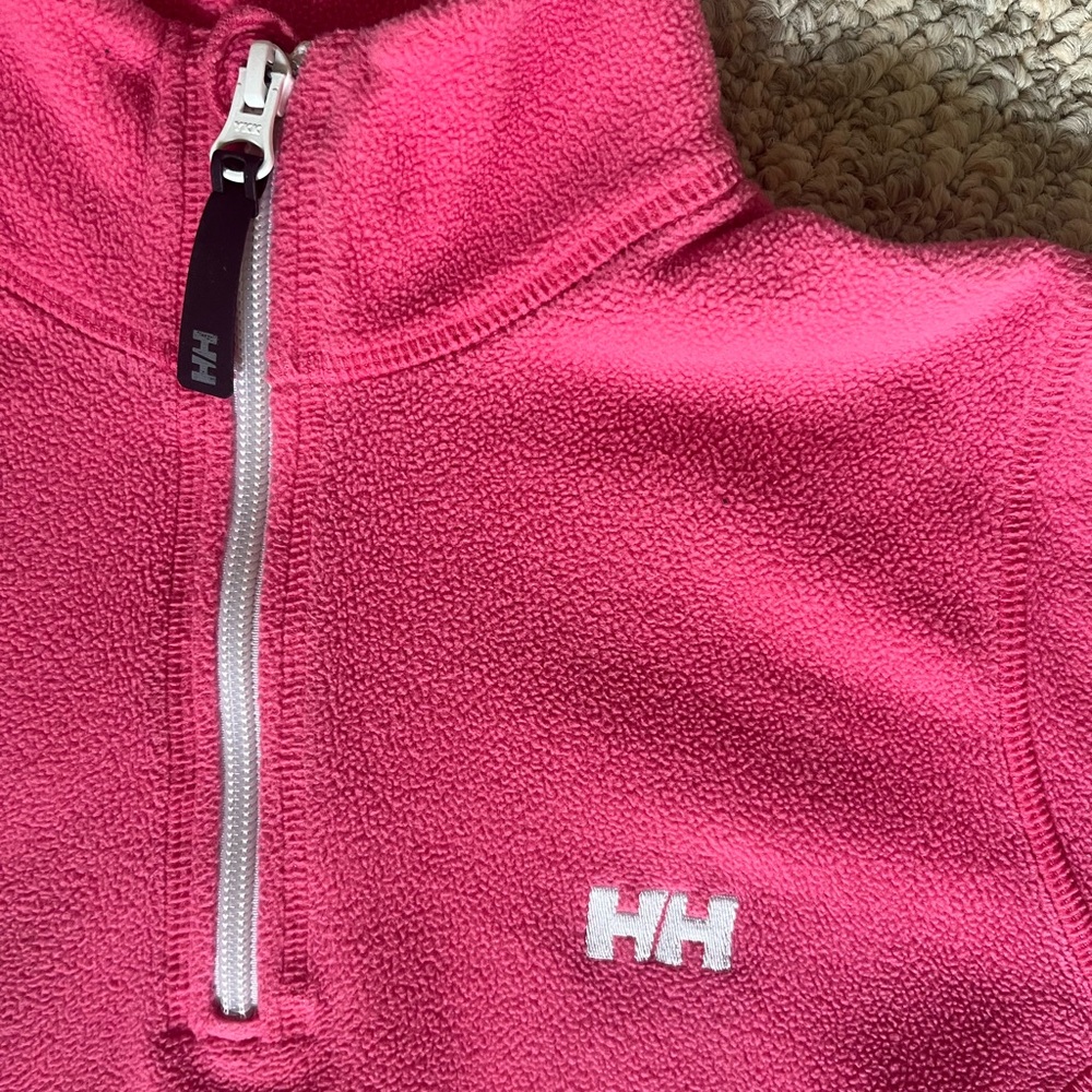 Helly Hansen Bright Pink Half-Zip Fleece